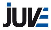JUVE Logo schwarz blau