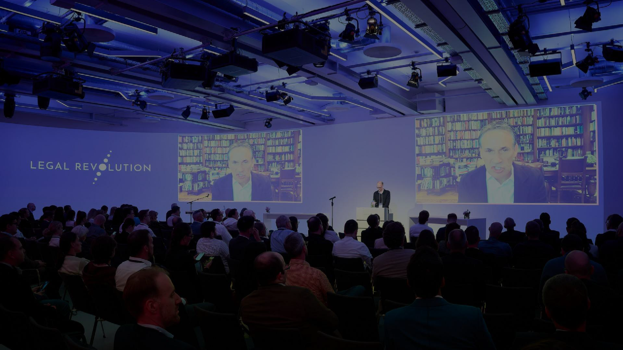 Legal Revolution main stage with audience